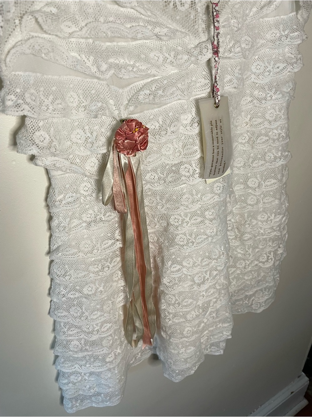 White Agrace Dress - Picture 3 of 10
